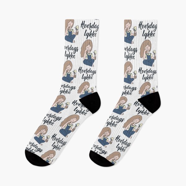 Item preview, Hverdags lykke. Norwegian text: Everyday happiness.  designed and sold by pidzam4e.