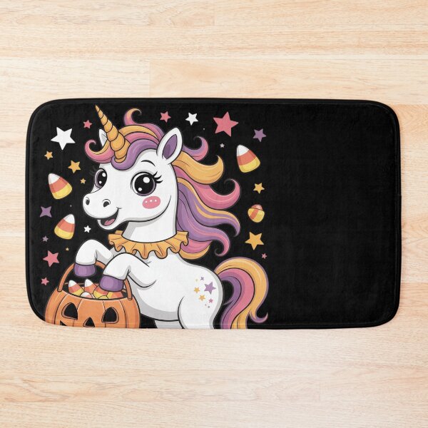 Item preview, Cute Candy Corn Unicorn Halloween Pumpkin Kids Girls  designed and sold by MonsterBuddiess.