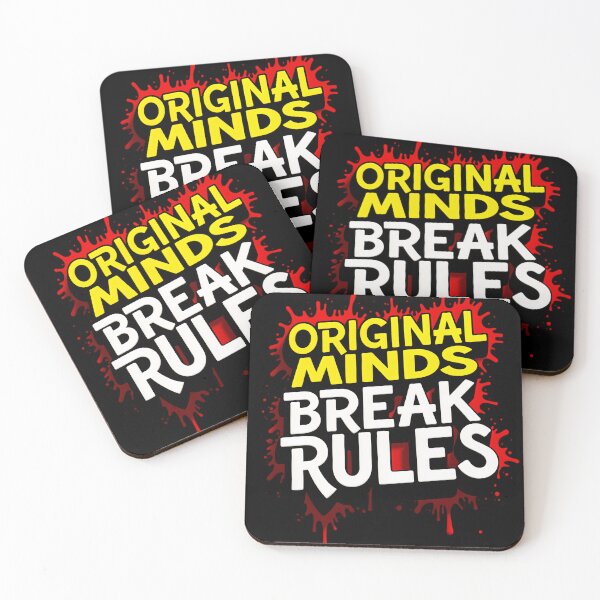 Item preview, Original Minds Break Rules designed and sold by KLERIKSTORE.