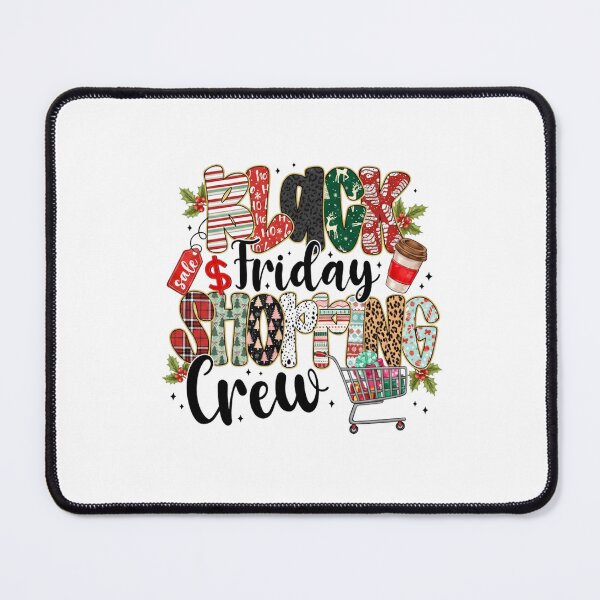 Item preview, Sale Christmas Funny Happy Shopping Holiday Black Friday 2025 designed and sold by Kraigsarina.