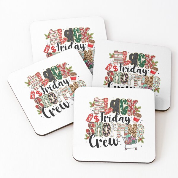 Item preview, Sale Christmas Funny Happy Shopping Holiday Black Friday 2025 designed and sold by Kraigsarina.