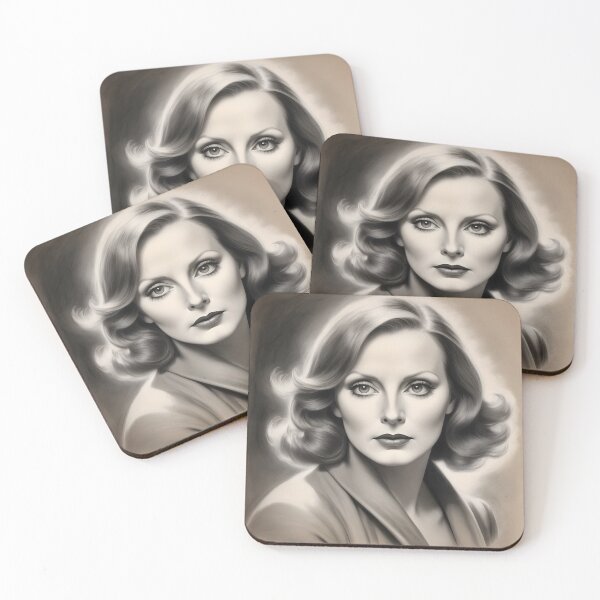 Item preview, Greta Garbo designed and sold by WorldofCharcoal.