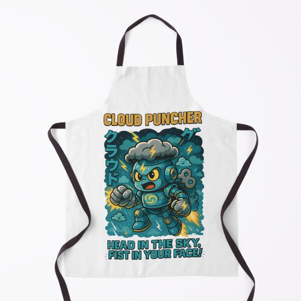 Item preview, Cloud Puncher – Skybreaker Mecha Hero designed and sold by Snackwear Apparel.