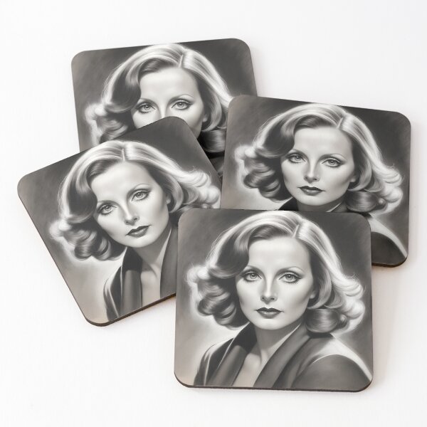 Item preview, Greta Garbo designed and sold by WorldofCharcoal.
