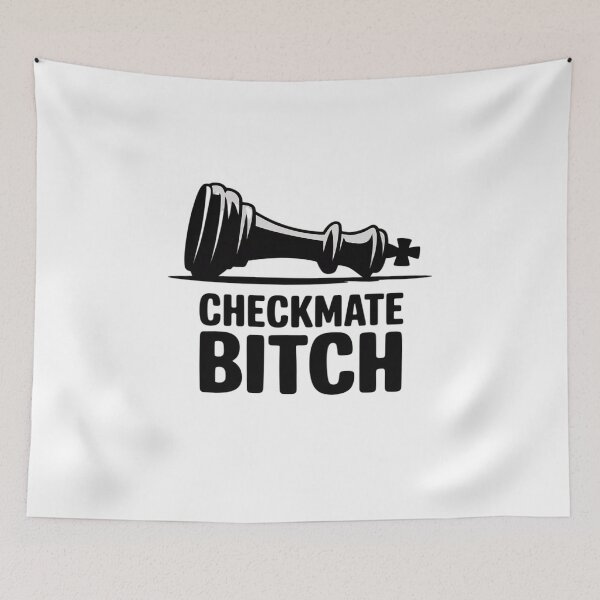 Item preview, Checkmate Bitch Gangster Chess Game designed and sold by HaileyRobel.