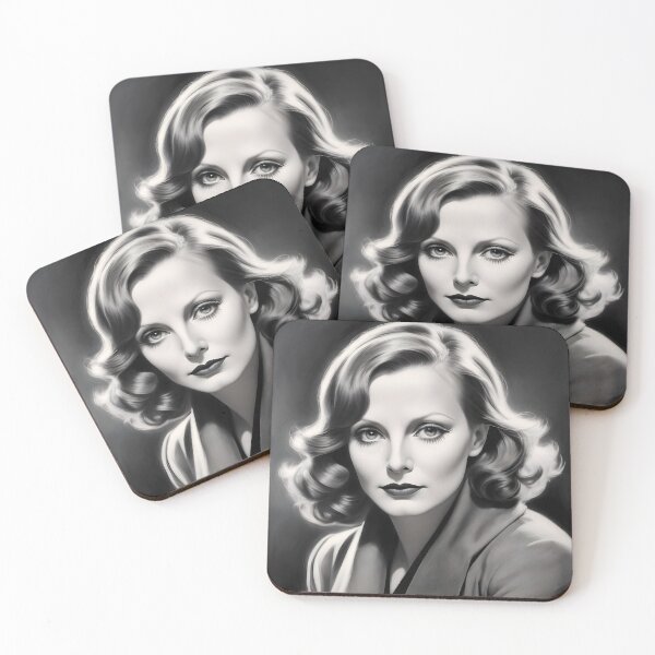 Item preview, Greta Garbo designed and sold by WorldofCharcoal.