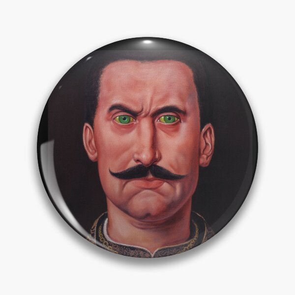 Item preview,  Portrait of Vlad Tepes Dracula medieval prince of Wallachia designed and sold by Vintage Designs +.