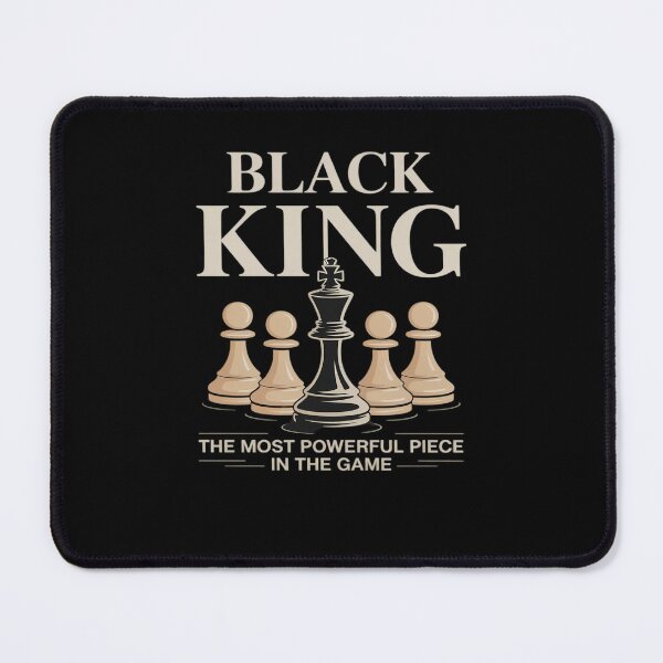 Item preview, Black King The Most Powerful Piece In The Game Chess designed and sold by AmparoBoyle.