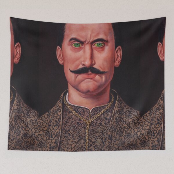 Item preview,  Portrait of Vlad Tepes Dracula medieval prince of Wallachia designed and sold by Vintage Designs +.
