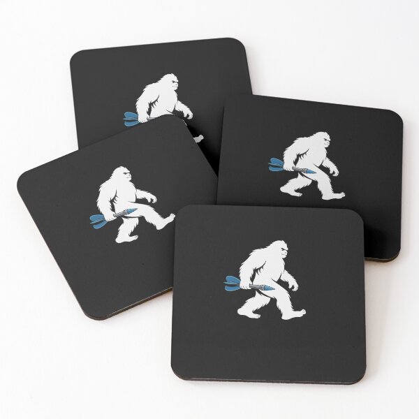 Item preview, Bigfoot Darts Player Dartsmith Sasquatch Dartist designed and sold by khorbiasieno.