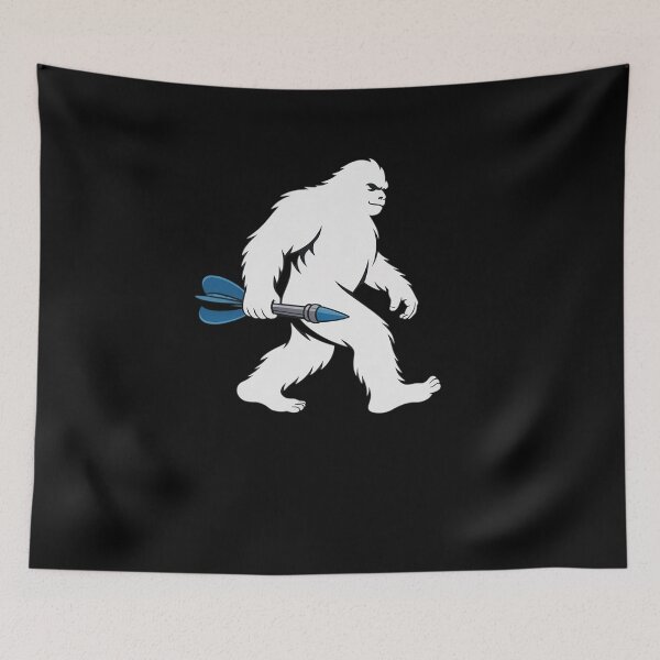 Item preview, Bigfoot Darts Player Dartsmith Sasquatch Dartist designed and sold by khorbiasieno.