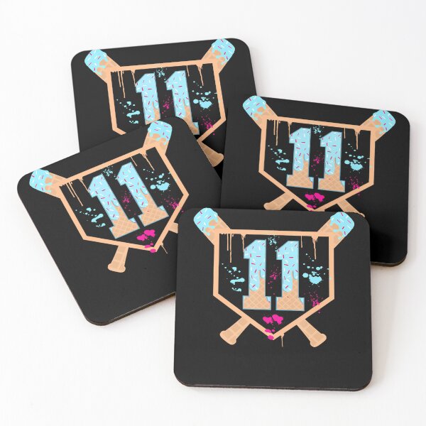 Item preview, Baseball 11 Year Old Ice Cream Drip 11Th Birthday Boy 11 designed and sold by MadalynKiehn.
