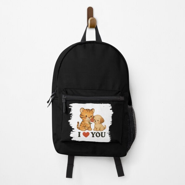 Item preview, I Love You Tiger and Kitten Kids designed and sold by Oommen Studio .