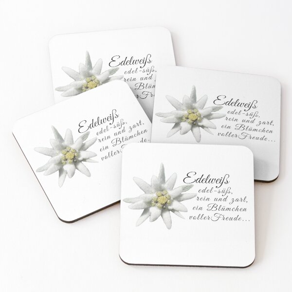 Item preview, Edelweiss – pure and sweet, a little bloom full of joy designed and sold by mycreastyle.