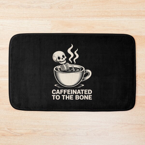 Artikelvorschau, Koffeiniert bis zum Bon-Skelett Kaffeeliebhaber Halloween entworfen und verkauft von JonBarnes22.