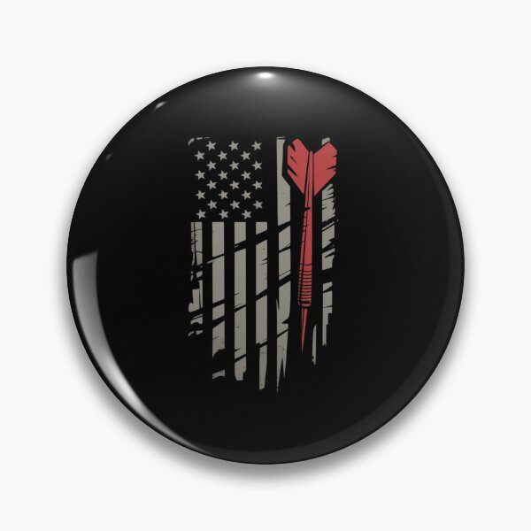 Item preview, American Flag Throw Darts Dart Player designed and sold by AmparoBoyle.