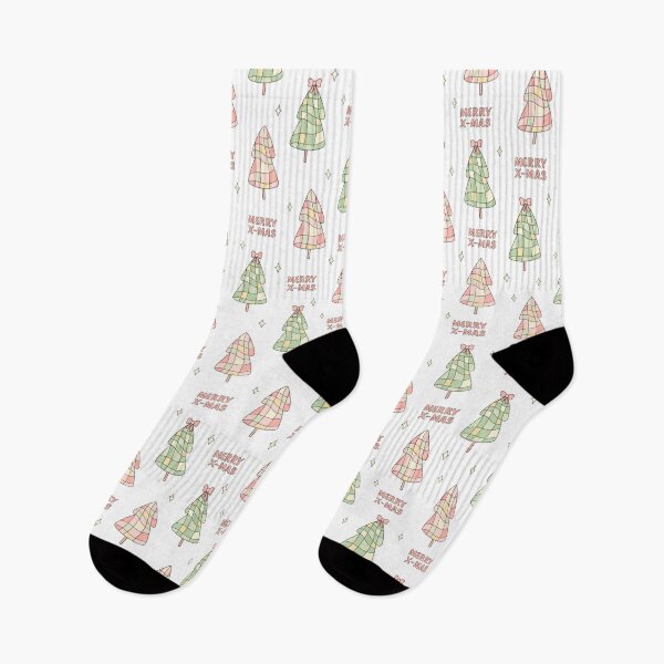 Item preview, Checkered Christmas Tree Pattern  designed and sold by Julza Art.
