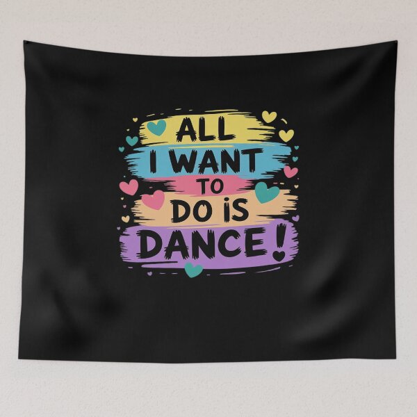 Item preview, All I Want To Do Is Dance Hip Hop HipHop Dancer Breakdancing designed and sold by marcusry.