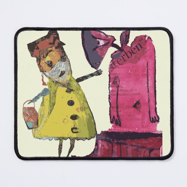 Item preview, Sightseeing Figure Group - Figurative Abstraction | Art Print, Puzzle & More | Annette Kunow designed and sold by KunowArtShop.