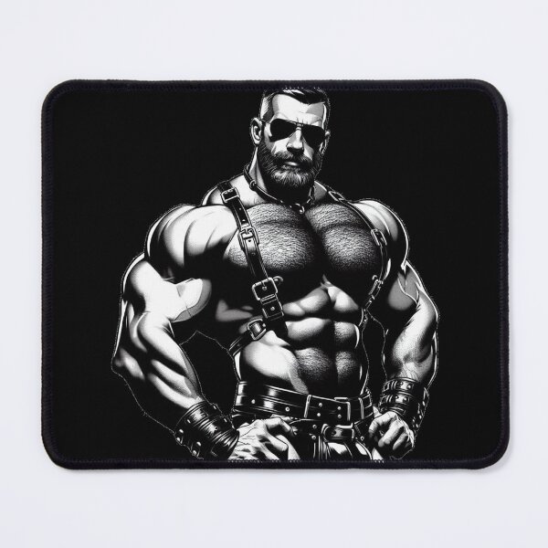 Item preview, Limited Edition Maverick: Gay Berlin Leather Daddy Bear Wallart Graphic Design designed and sold by ItsAKinkThing.