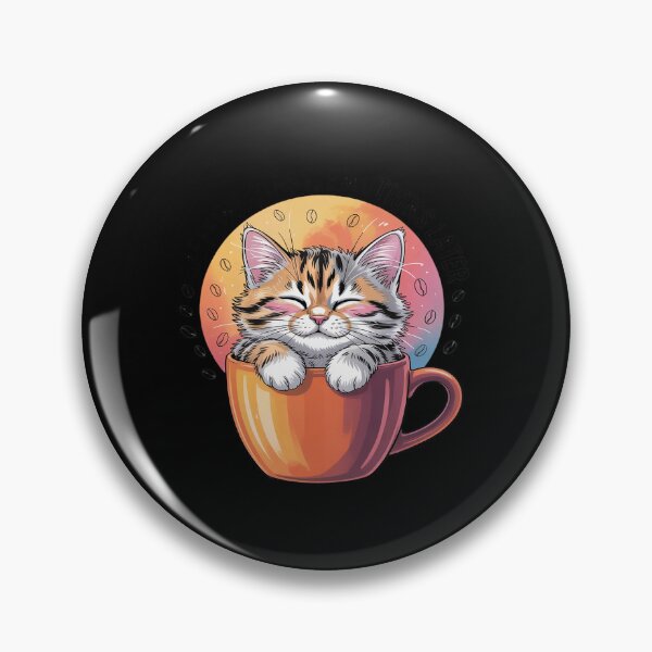 Item preview, Caffeine First, Emotions Later – Lazy Cat Coffee designed and sold by JonBarnes22.