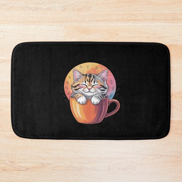 Item preview, Caffeine First, Emotions Later – Lazy Cat Coffee designed and sold by JonBarnes22.