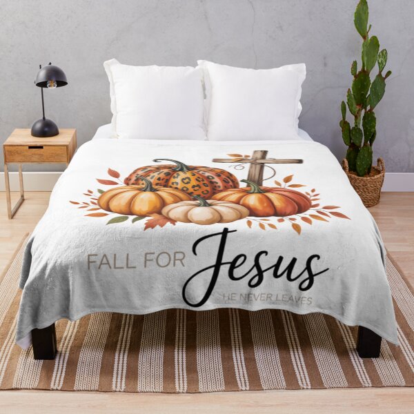 Item preview, never jesus autumn Fall vintage retro he thanksgiving thankful vibe leaves for designed and sold by JuliusaMenzelo.
