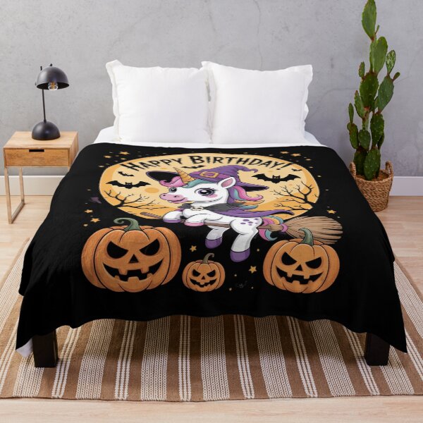 Item preview, Cute Halloween Girls Women Witchy Unicorn Halloween 4 designed and sold by GGrizeldaRivas.