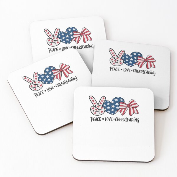 Item preview, Fourth of July Cheer Girls 10-12 Cheerleading American designed and sold by RayArmstrong.