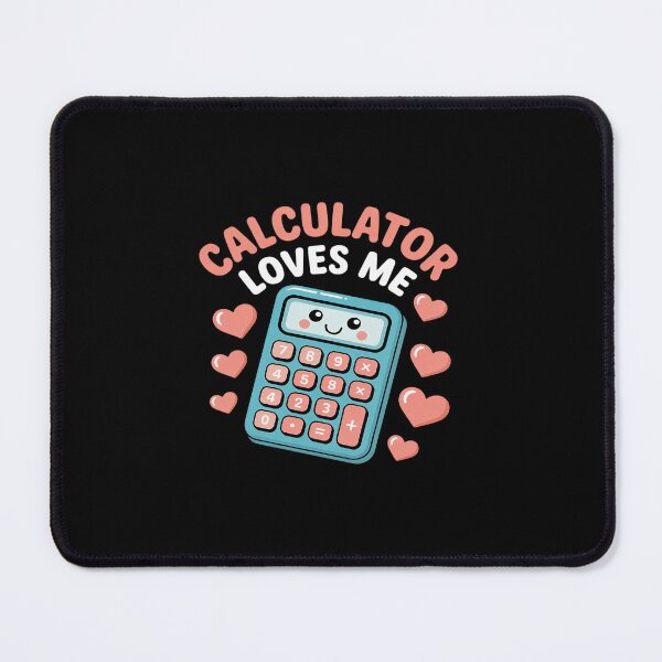 Item preview, Calculator Loves Me Cartoon Tech Coding designed and sold by JonBarnes22.