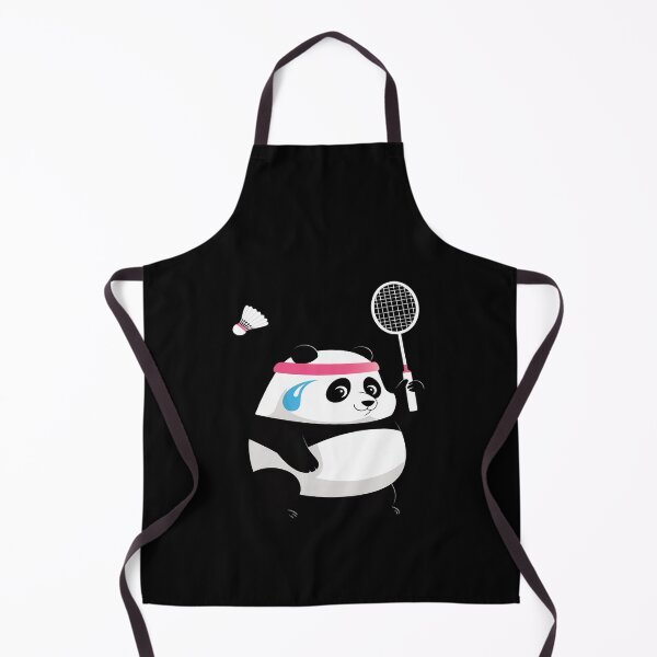 Item preview, Exhausted badminton panda designed and sold by HaileyRobel.