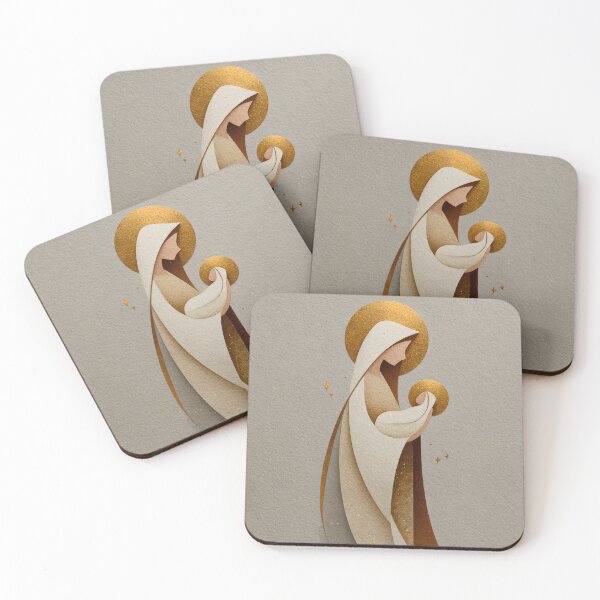 Item preview, Modern Spiritual Madonna and Infant Jesus designed and sold by daila70.