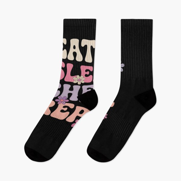 Item preview, Eat Sleep Cheer Repeat Cheerleader Cheerleading designed and sold by MinaReinger.