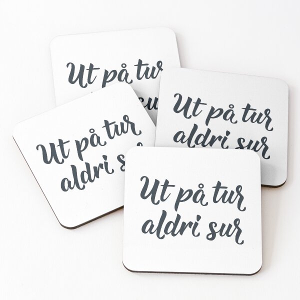 Item preview, Ut på tur aldri sun. Norwegian text: Out on a trip never sad. designed and sold by pidzam4e.