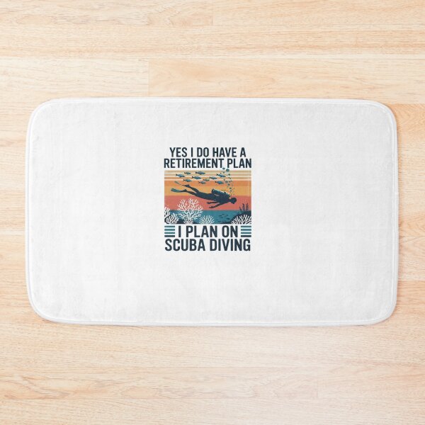 Item preview, Diving Retired Funny Scuba Diving designed and sold by khorbiasieno.