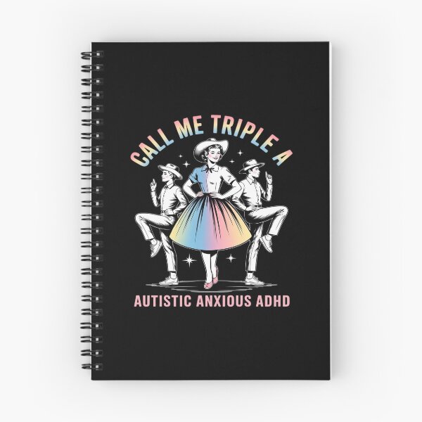 Item preview, Call Me Triple A Autistic Anxious ADHD designed and sold by JonBarnes22.
