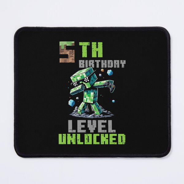 Item preview, 5Th Birthday Level Unlocked Pixel Dab 5 Bday Gamer Boys Kids designed and sold by MadalynKiehn.