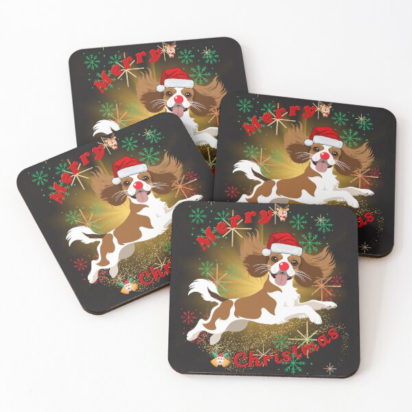 Item preview, Merry Christmas Puppy Magic - A Leap Full of Christmas Joy designed and sold by LulitasDreams.