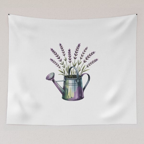 Item preview, Lavender in Watering Can designed and sold by jkrphoto.