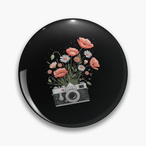 Item preview, Camera Photography Art with Floral Elements Photographer designed and sold by JonBarnes22.
