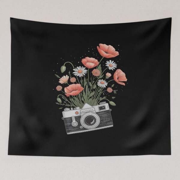 Item preview, Camera Photography Art with Floral Elements Photographer designed and sold by JonBarnes22.