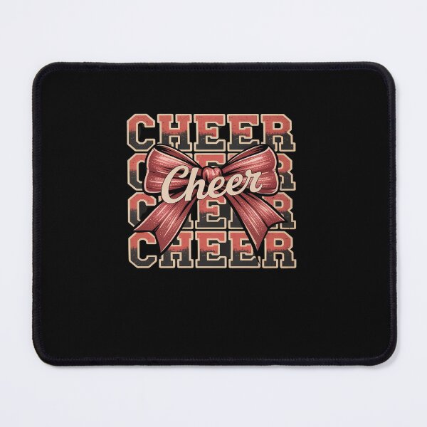 Item preview, Coquette Cheer Bow Funny Sport Cheerleader Cheerleading Red designed and sold by khorbiasieno.