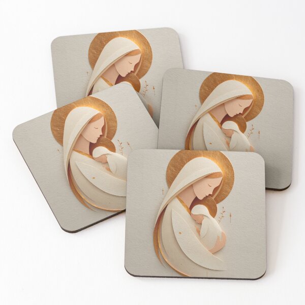 Item preview, Pure Minimal Nativity Mother and Child designed and sold by daila70.