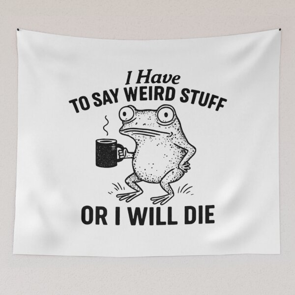 Item preview, Quote Humor 90s Silly Vintage Frog Funny Style designed and sold by JackyEstera.