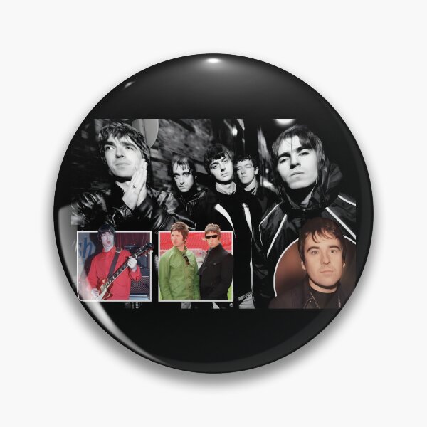 Item preview, Oasis Britpop Retro Band Collage Aesthetic Art designed and sold by donestufosaf.