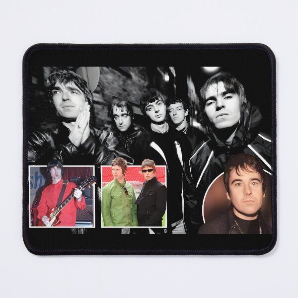 Item preview, Oasis Britpop Retro Band Collage Aesthetic Art designed and sold by donestufosaf.