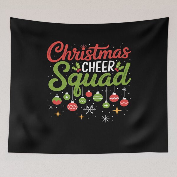 Artikelvorschau, Weihnachts-Cheerleading-Team für Sportbegeisterte entworfen und verkauft von AmparoBoyle.