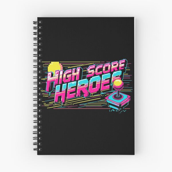 Item preview, High Score Heroes Retro Arcade Gamer Neon Design. designed and sold by The-T-In-Retro.