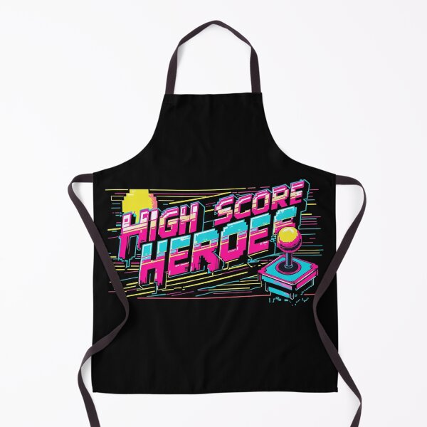 Item preview, High Score Heroes Retro Arcade Gamer Neon Design. designed and sold by The-T-In-Retro.