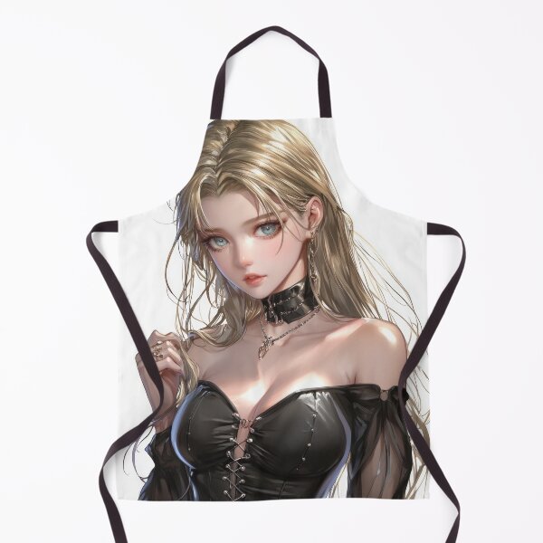 Item preview, The mysterious elegance of a woman in black with captivating eyes and long hair designed and sold by Jerhus.